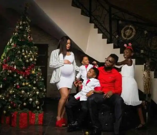 Footballer, Joseph Yobo and wife, Adaeze, release annual Christmas photos